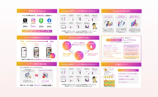 株式会社BUZZ 様 toB向けスライド資料(Instagram運用支援)
